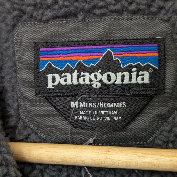 NWT Patagonia Mens Maple Grove Canvas Jacket Forge Grey Size M - Picture 2 of 16